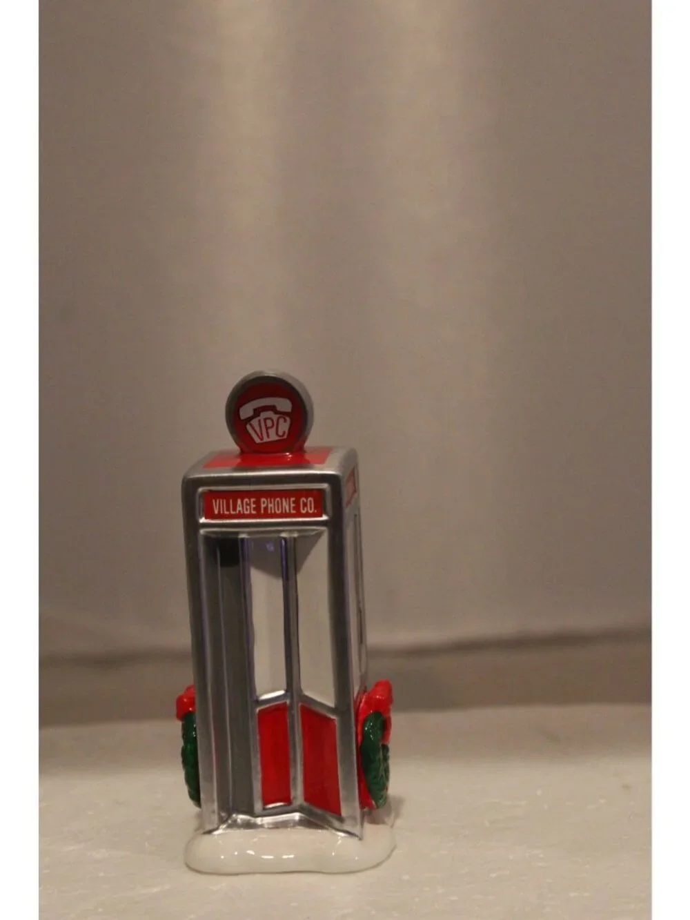 Dept 56 Snow Village - Village Phone Booth